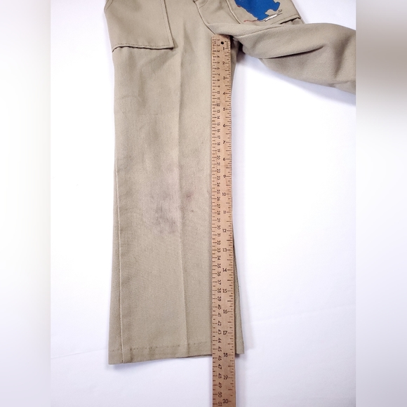 Vintage Sesame Street JC Penney Boys Khaki Pants Cookie Monster Baseball size 5 - Picture 11 of 12